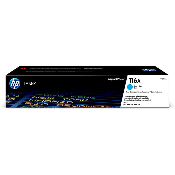 HP W2061A (HP 116A) Cyan OEM Toner Cartridge