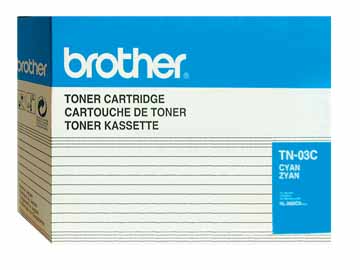 Brother TN-03C Cyan OEM Toner Cartridge