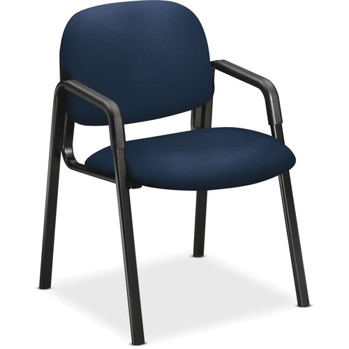Solutions Seating 4000 Series Leg Base Guest Chair, Navy