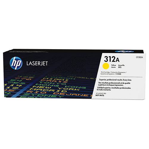 Hewlett-Packard  Toner Cartridge, 2700 Page Yield, Yellow