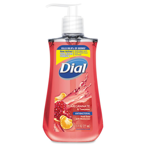 ANTIBACTERIAL LIQUID SOAP, 7.5 OZ PUMP BOTTLE, POMEGRANATE AND TANGERINE