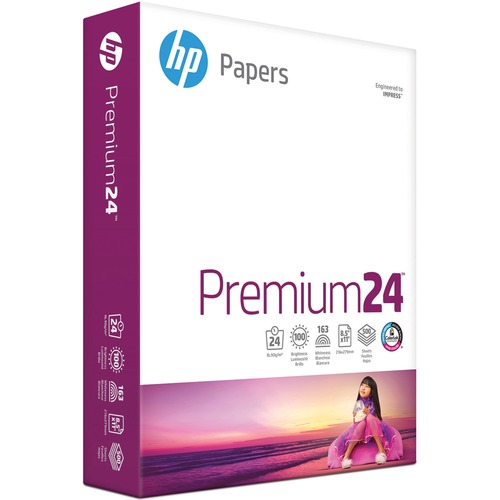 PREMIUM24 PAPER, 98 BRIGHT, 24LB, 8-1/2 X 11, ULTRA WHITE, 500 SHEETS/REAM