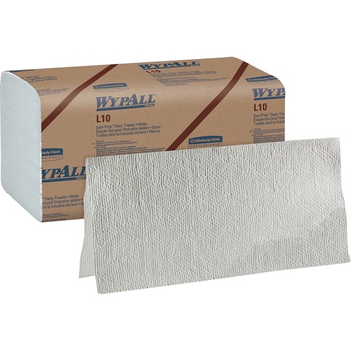 L10 Sani-Prep Dairy Towels, Banded, 1-Ply, 10 1/2 X 9 3/10, 200/pk, 12 Pk/carton