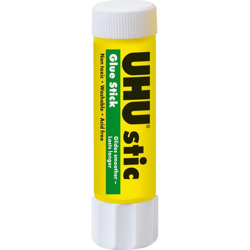 Uhu Stic Permanent Clear Application Glue Stick, .29 Oz