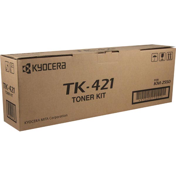 Kyocera Mita 370AR011 (TK-421) Black OEM Toner Cartridge