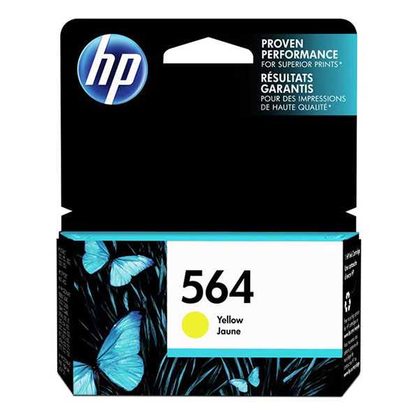Hewlett-Packard  HP 564 Ink Cartridge, 300 Page Yield, Yellow