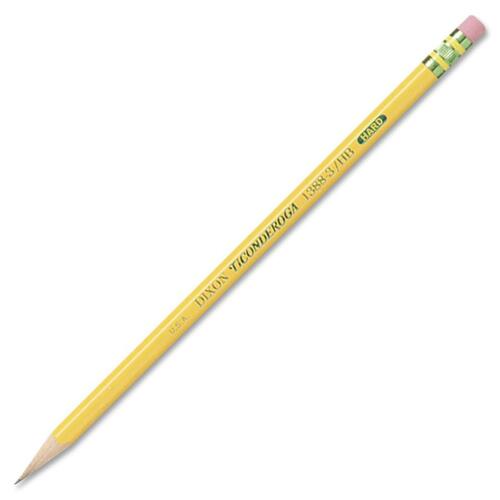 Woodcase Pencil, Hb #3, Yellow, Dozen