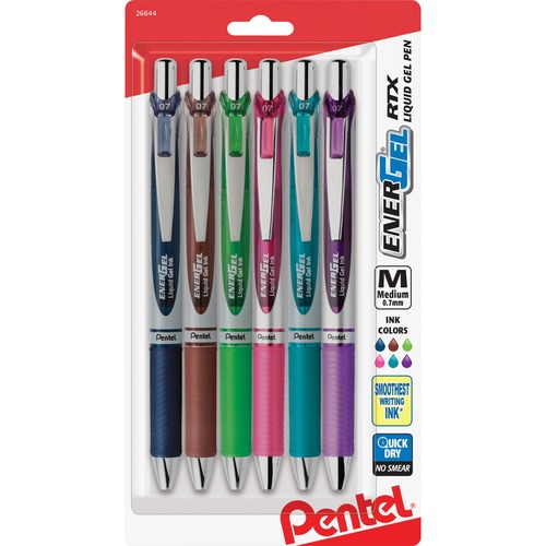 PEN,ENERGEL RTX,XFN,6PK,AST