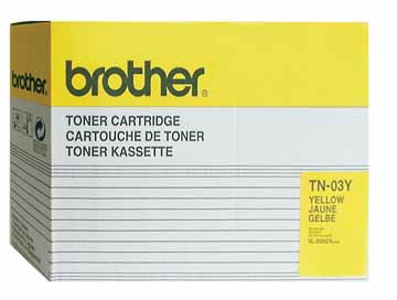 Brother TN-03Y Yellow OEM Toner Cartridge
